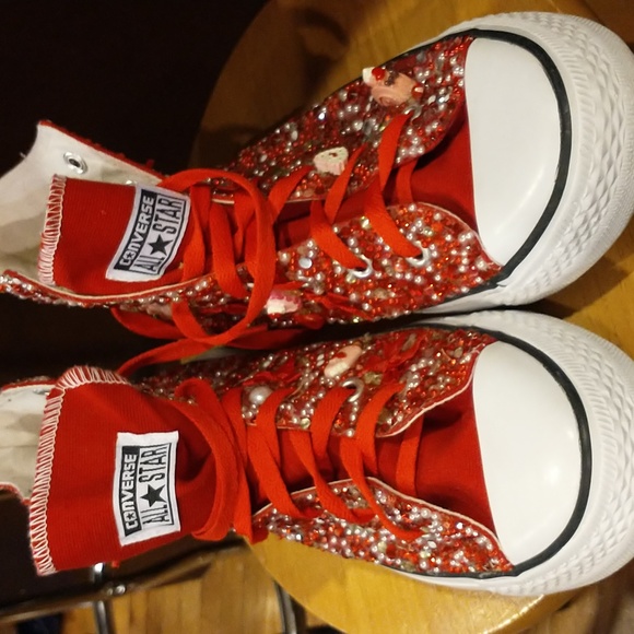 Converse Shoes - Cherry Pit Red Converse!
